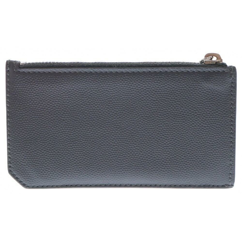 Saint Laurent PARIS Case Leather Gray - Picture 2 of 5